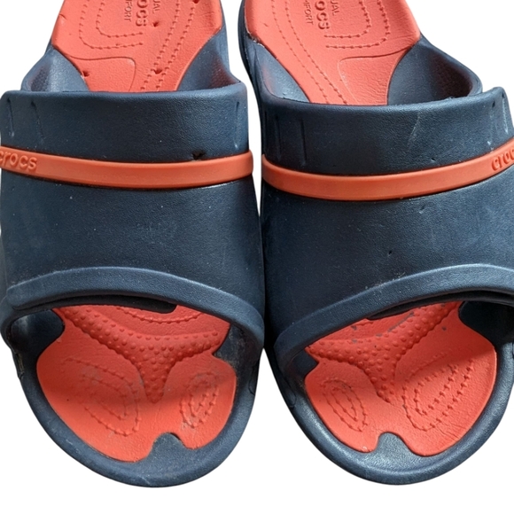 Crocs MODI Sport Flip Flops Leisure Outdoor Unisex 6 Men 8 Women Comfort Velcro - Picture 8 of 11